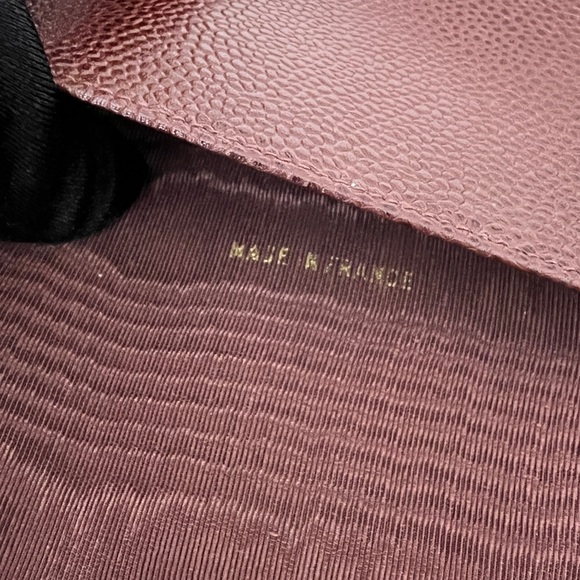 Auth Chanel Classic Quilted MEDIUM Burgandy Caviar Agenda w/ Gold Hardware - Picture 10 of 13